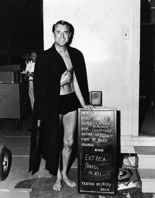 Elle et lui : Photo Leo McCarey, Cary Grant