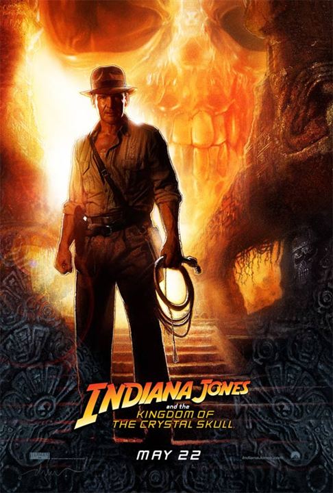Indiana Jones et le Royaume du Crâne de Cristal : Affiche