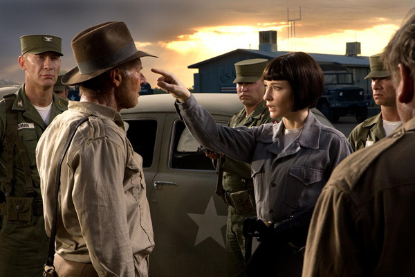 Indiana Jones et le Royaume du Crâne de Cristal : Photo Harrison Ford, Cate Blanchett