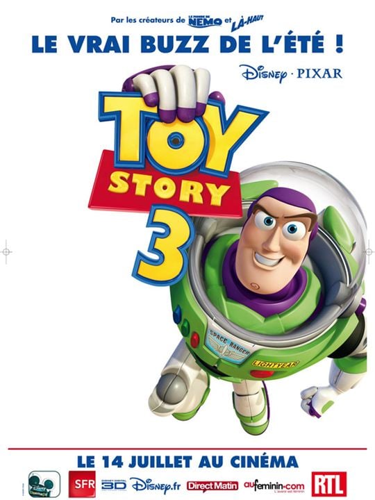 Toy Story 3 : Affiche Lee Unkrich