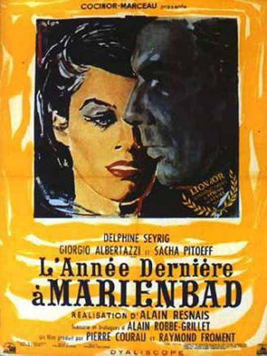 L'Année dernière à Marienbad : Affiche