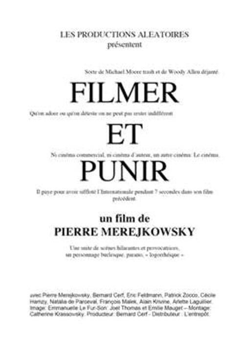 Filmer et punir : Affiche Pierre Merejkowsky