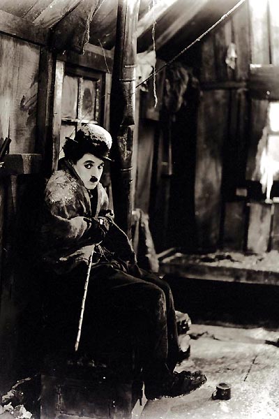 La Ruée vers l'or : Photo Charles Chaplin
