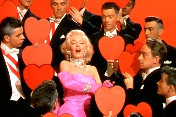 Les Hommes préfèrent les blondes : Photo Marilyn Monroe, Howard Hawks