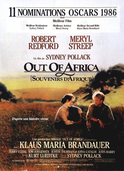 Out of Africa - Souvenirs d'Afrique : Photo