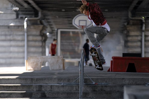 Skate or Die : Photo Miguel Courtois Paternina, Mickey Mahut