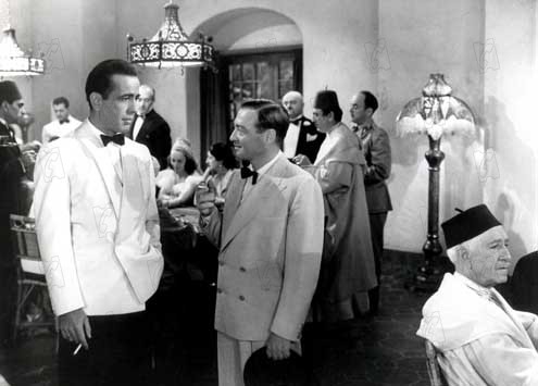Casablanca : Photo Humphrey Bogart, Peter Lorre, Michael Curtiz
