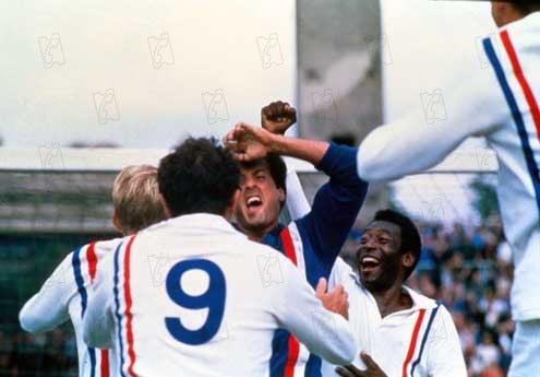 A nous la victoire : Photo John Huston, Pelé, Sylvester Stallone