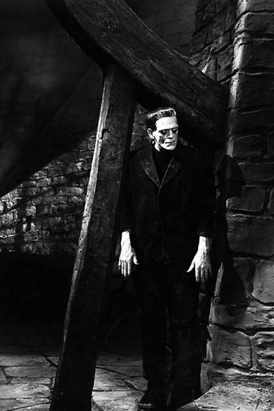 Frankenstein : Photo James Whale, Boris Karloff