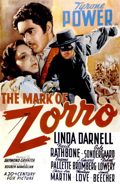 Le Signe de Zorro : Affiche Rouben Mamoulian