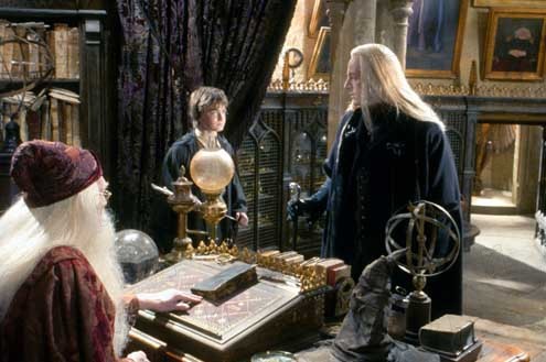 Harry Potter et la chambre des secrets : Photo Daniel Radcliffe, Jason Isaacs, Chris Columbus, Richard Harris