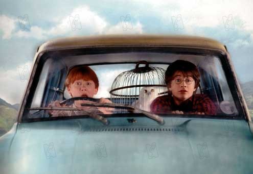 Harry Potter et la chambre des secrets : Photo Rupert Grint, Chris Columbus, Daniel Radcliffe