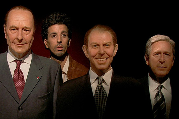 Andalucía : Photo Alain Gomis, George W. Bush, Jacques Chirac, Samir Guesmi, Tony Blair