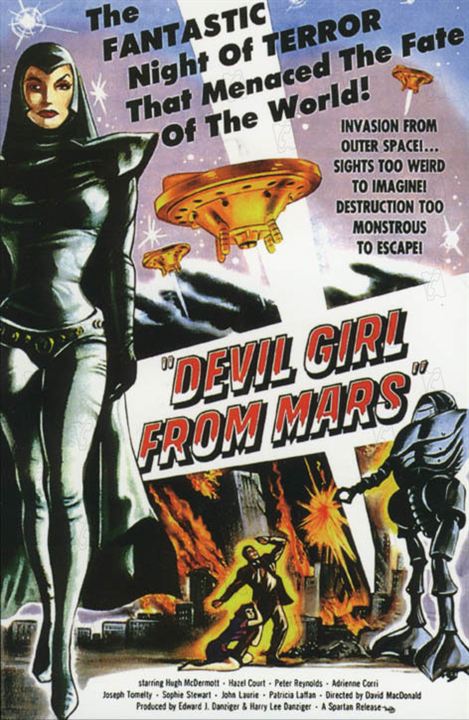 Devil Girl from Mars : Affiche David MacDonald