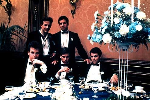 Diner : Photo Barry Levinson, Daniel Stern, Kevin Bacon, Steve Guttenberg, Mickey Rourke