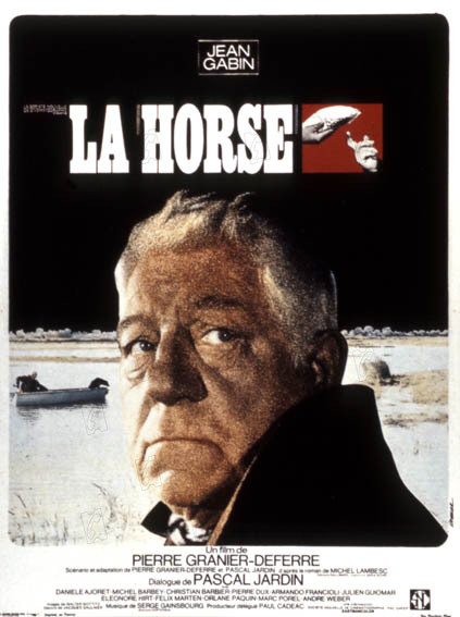 La Horse : Affiche Pierre Granier-Deferre, Jean Gabin