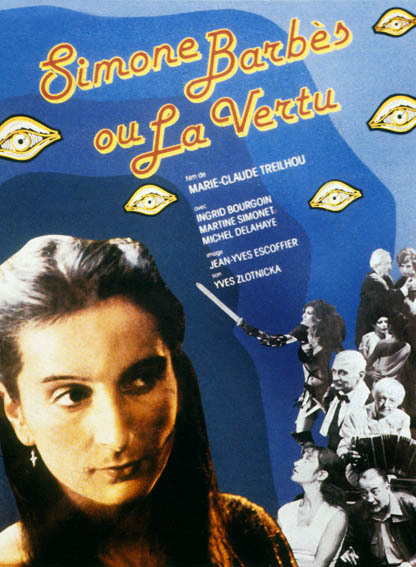 Simone Barbès ou la Vertu : Affiche Marie-Claude Treilhou