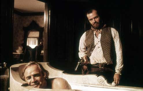 The Missouri Breaks : Photo Arthur Penn, Jack Nicholson, Marlon Brando
