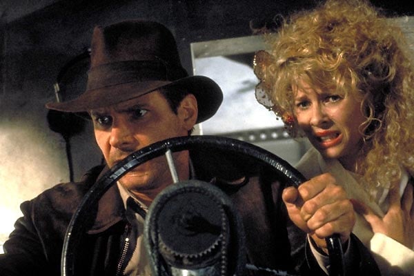 Indiana Jones et le Temple maudit : Photo Kate Capshaw, Harrison Ford