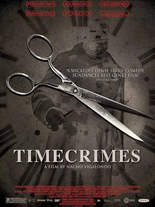 Timecrimes : Affiche Nacho Vigalondo