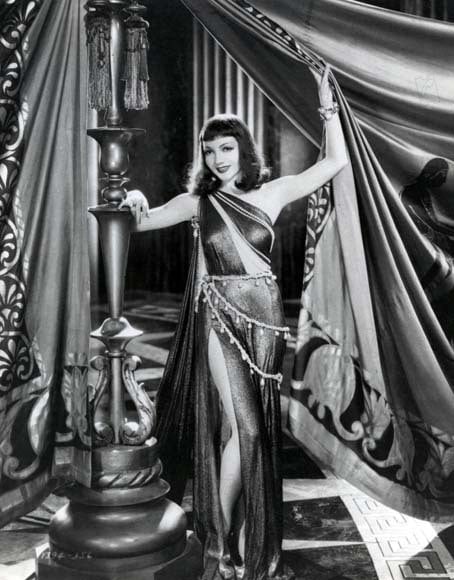Cléopâtre : Photo Cecil B. DeMille, Claudette Colbert