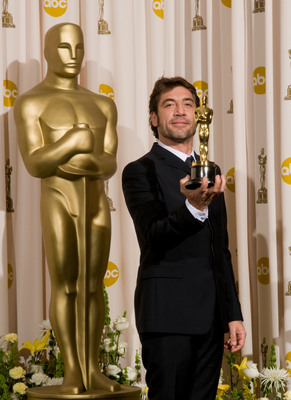 Cérémonie des Oscars 2008 : Photo Javier Bardem