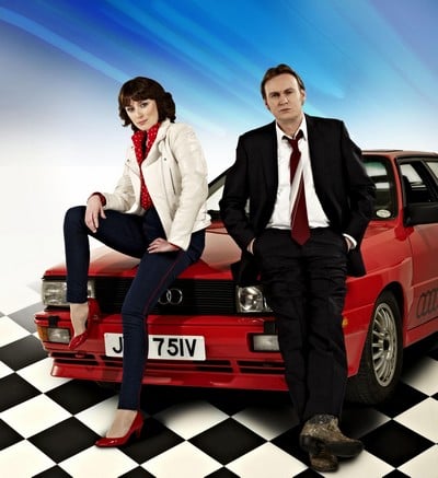 Photo Keeley Hawes, Philip Glenister