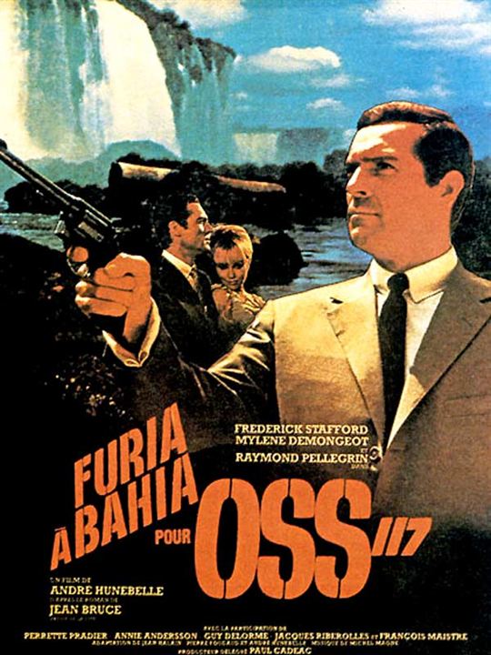 Furia à Bahia pour OSS 117 : Affiche