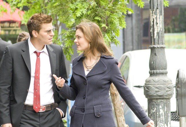 Photo David Boreanaz, Emily Deschanel