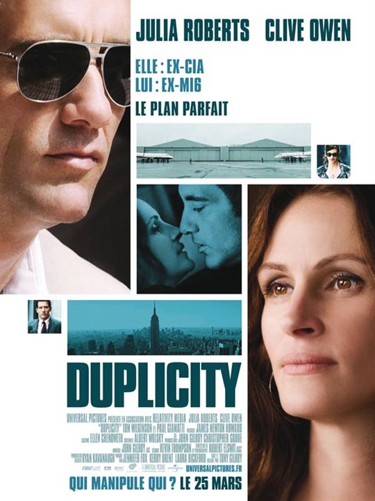 Duplicity : Affiche Tony Gilroy