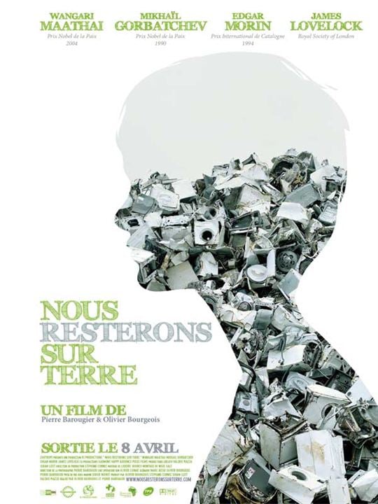 Nous resterons sur Terre : Affiche Pierre Barougier, Olivier Bourgeois