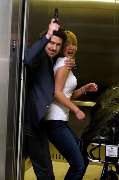 12 Rounds : Photo Ashley Scott, Renny Harlin, Aidan Gillen