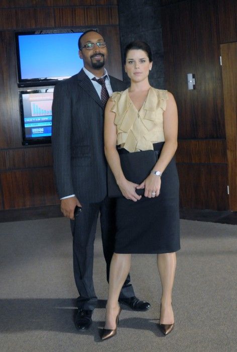 Photo Neve Campbell, Jesse L. Martin