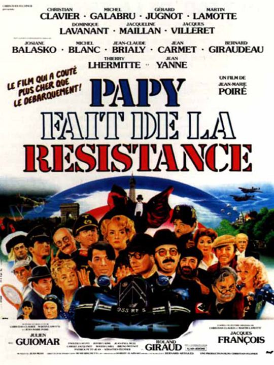 Papy fait de la résistance : Affiche