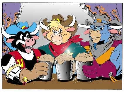 Les Cow-Boys de Moo Mesa : Affiche