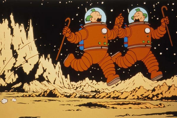 Les Aventures de Tintin: on a marché sur la Lune : Photo