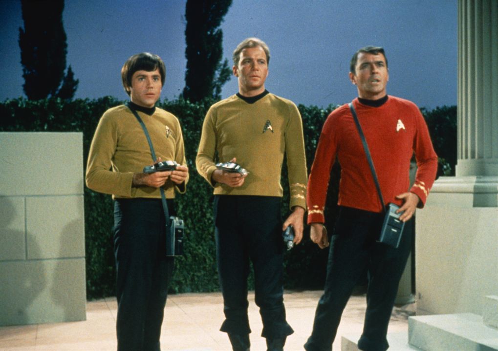 Photo James Doohan, William Shatner, Walter Koenig