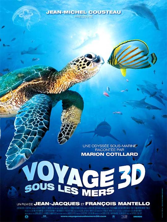 Voyage sous les mers 3D : Affiche Jean-Jacques Mantello, François Mantello