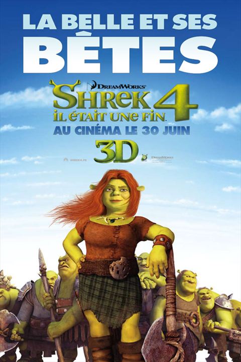 Shrek 4, il était une fin : Affiche Mike Mitchell (V)