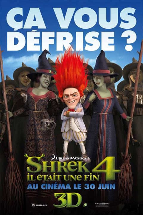 Shrek 4, il était une fin : Affiche Mike Mitchell (V)