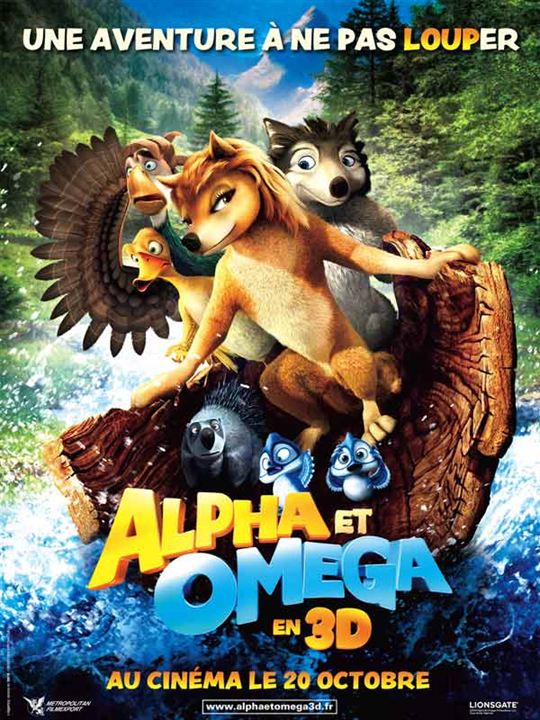 Alpha & Omega - 3D : Affiche Anthony Bell, Ben Gluck