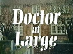 Doctor at Large : Affiche