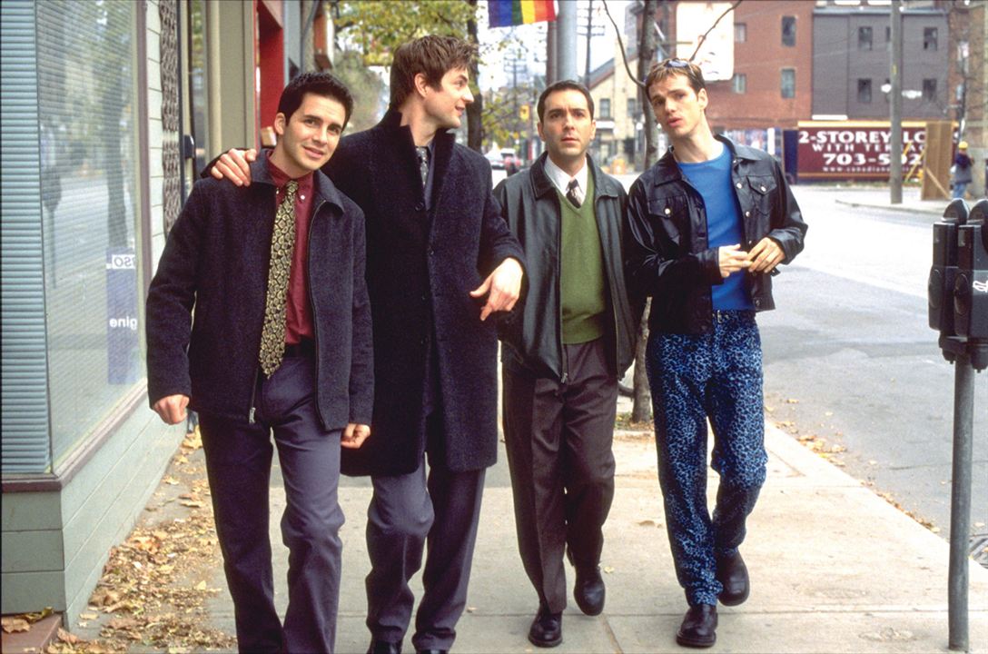 Photo Scott Lowell, Peter Paige, Hal Sparks, Gale Harold