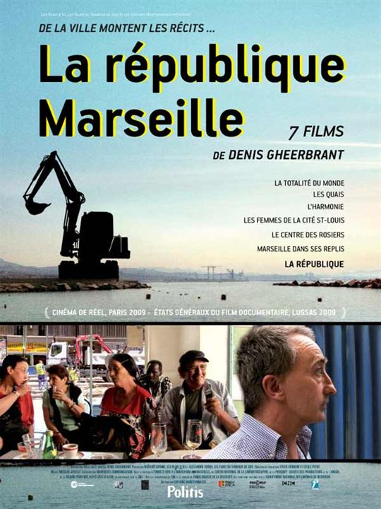 La République Marseille : Affiche Denis Gheerbrant