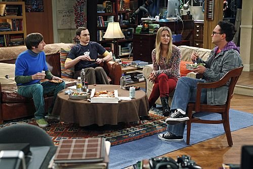 The Big Bang Theory : Photo Kaley Cuoco, Jim Parsons, Simon Helberg, Johnny Galecki