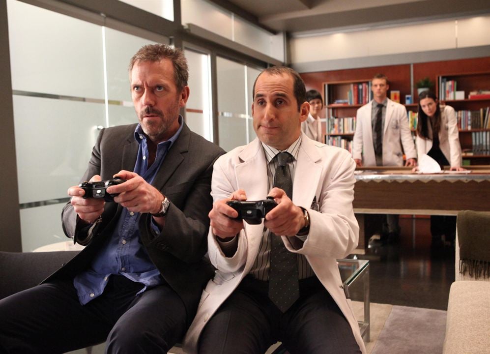 Dr House : Photo Hugh Laurie, Peter Jacobson