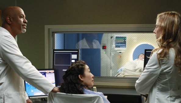 Grey's Anatomy : Photo Kim Raver, Sandra Oh, James Pickens Jr.