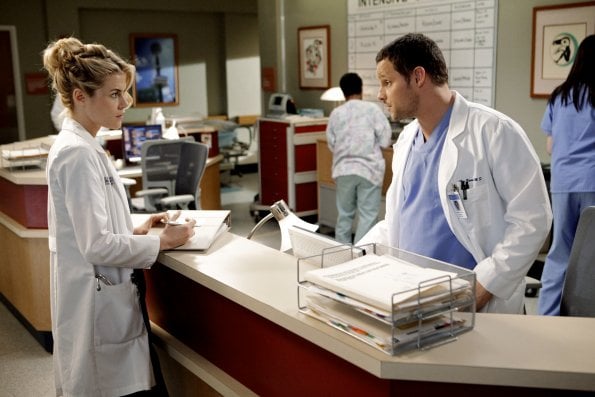 Grey's Anatomy : Photo Rachael Taylor, Justin Chambers (I)