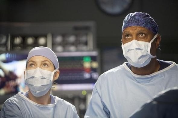 Grey's Anatomy : Photo James Pickens Jr., Ellen Pompeo