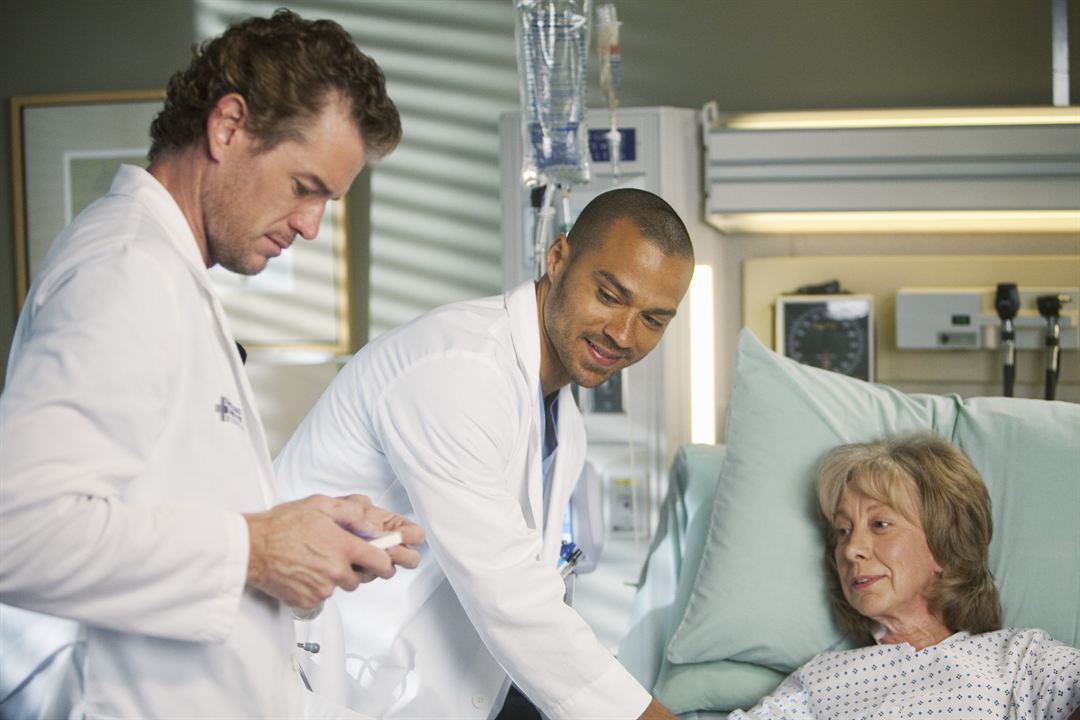Grey's Anatomy : Photo Jesse Williams, Ellen Crawford, Eric Dane